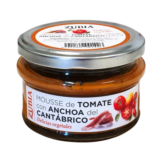 Mousse de Tomate con Anchoa del Cantábrico