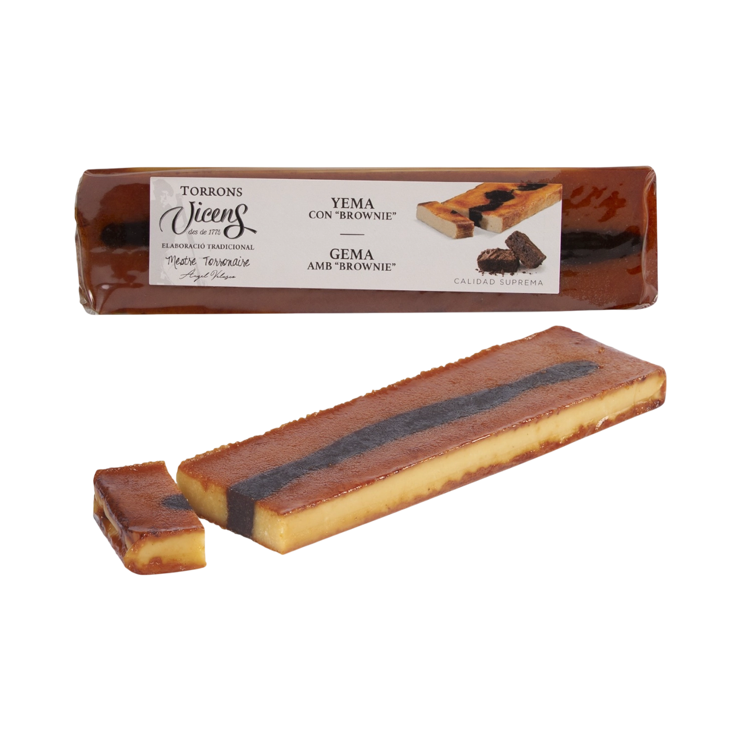 Turrón Yema Con Brownie Especial