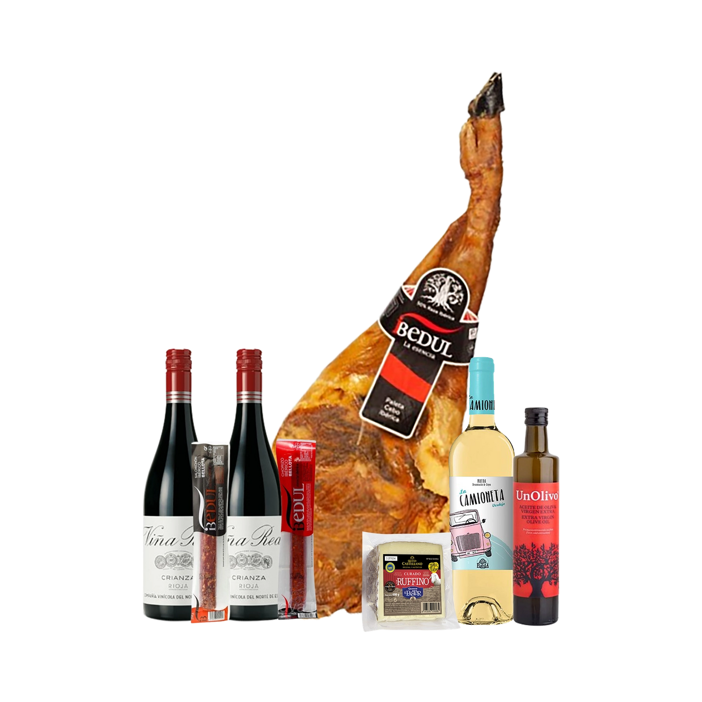 Lote de Navidad con Paleta y Quesos Gourmet "Jamón, el profesional"