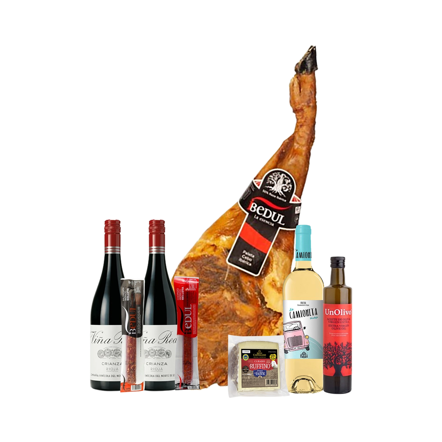 Lote de Navidad con Paleta y Quesos Gourmet "Jamón, el profesional"