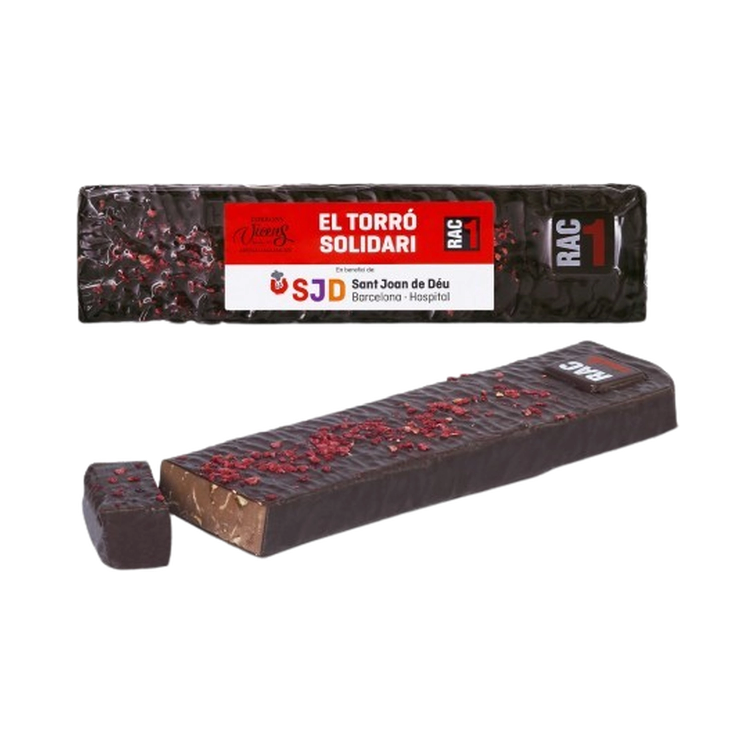 Turrón Solidario Rac 1 praliné