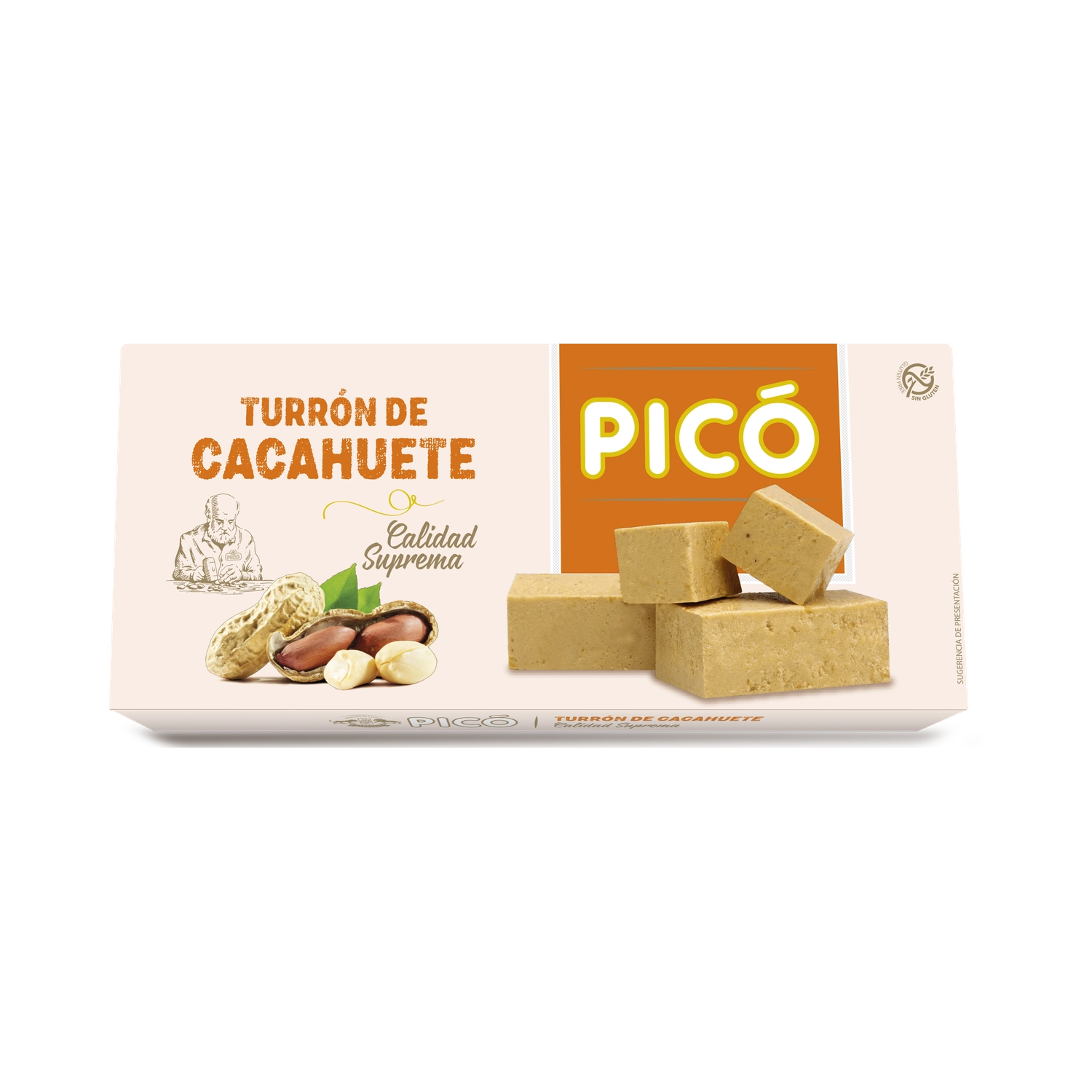 Turrón Blando De Cacahuete "Calidad Suprema"