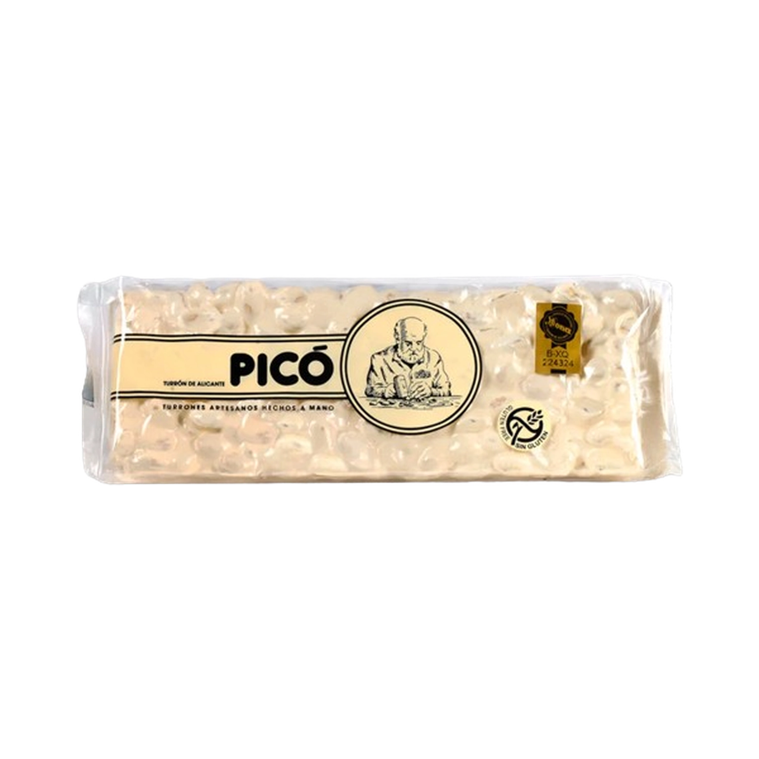 Turrón Alicante "Calidad Suprema Hecho a Mano"