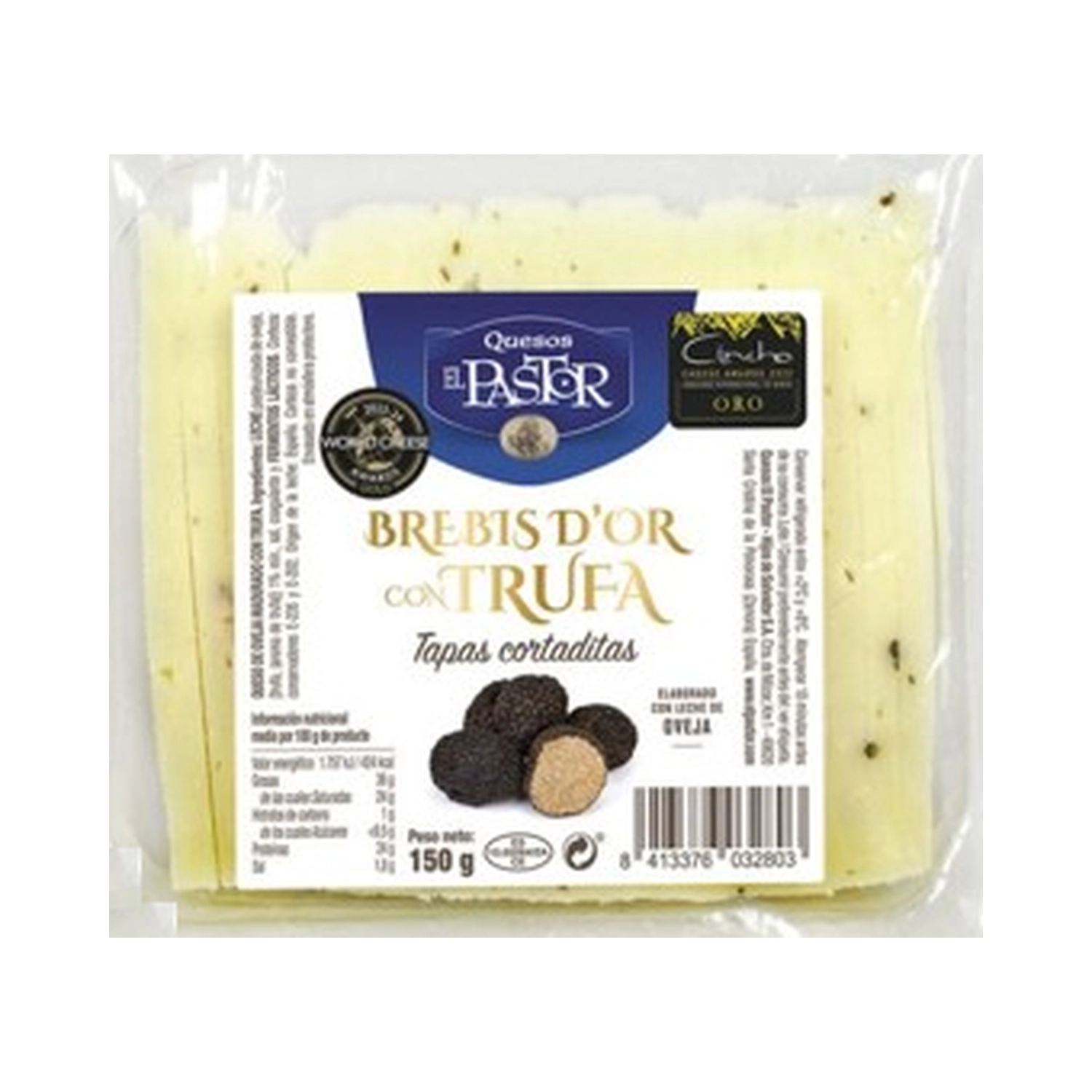 Cuña queso Oveja Curado con Trufa