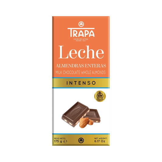 Chocolate Intenso Leche Almendra