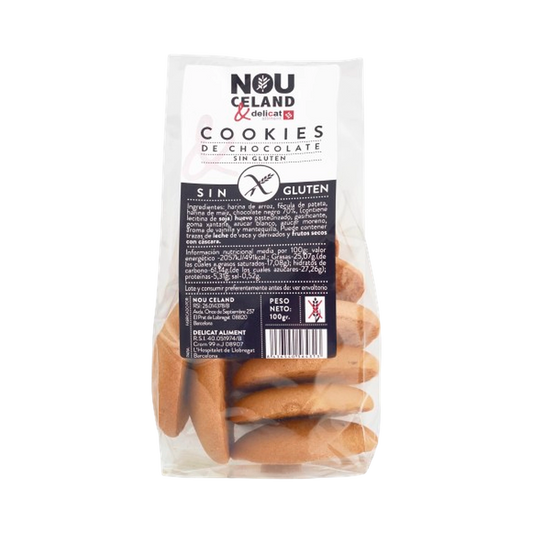 Cookies Chocolate Negro sin Gluten