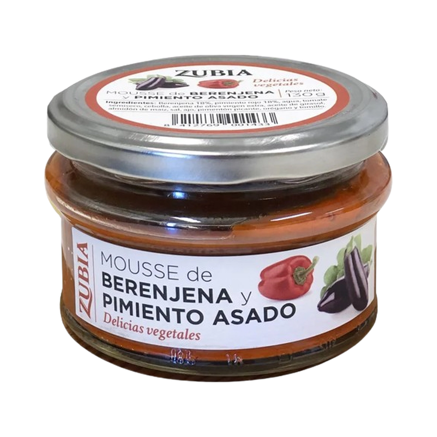 Mousse de Berenjena y Pimiento
