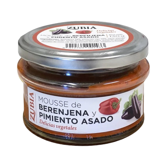Mousse de Berenjena y Pimiento