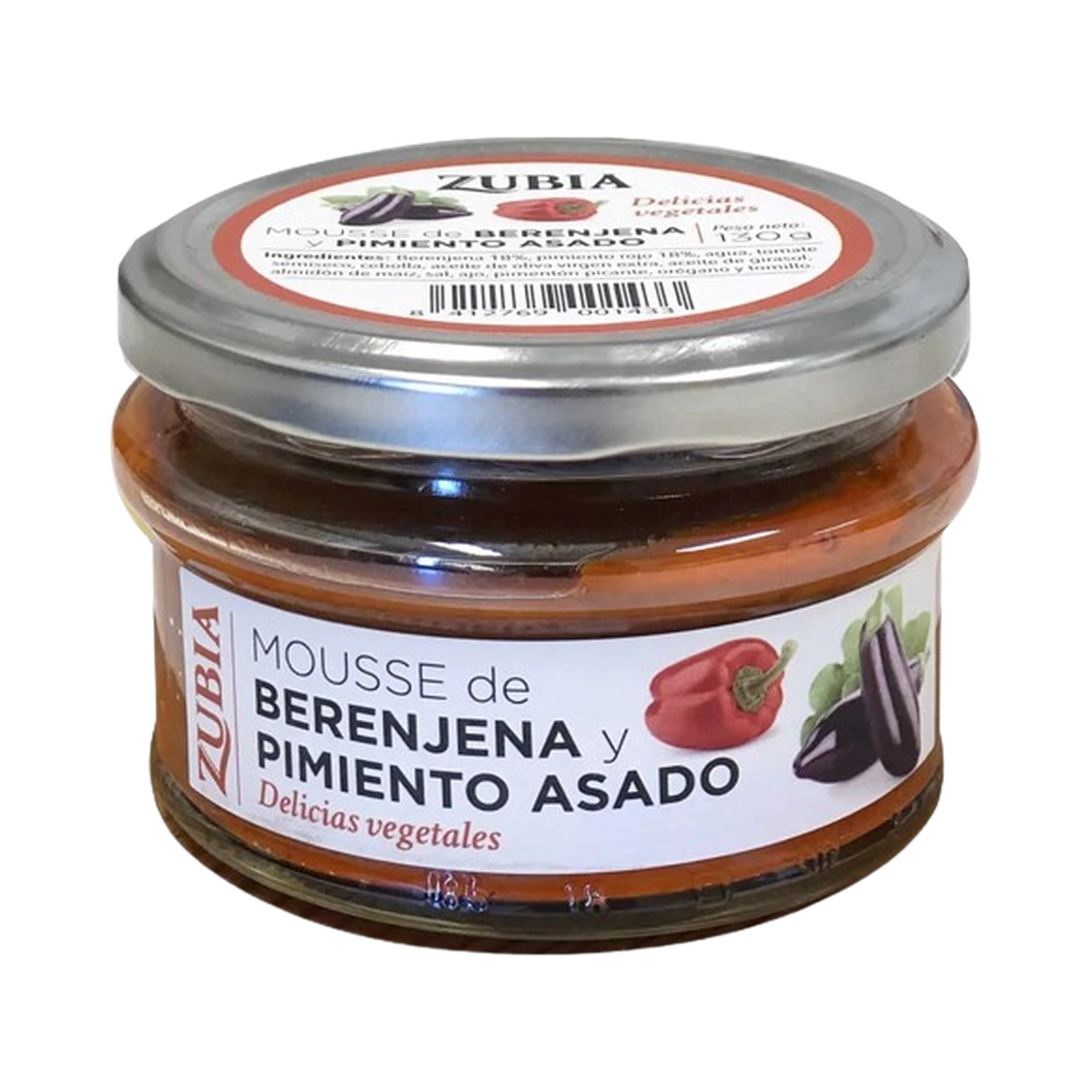 Mousse de Berenjena y Pimiento