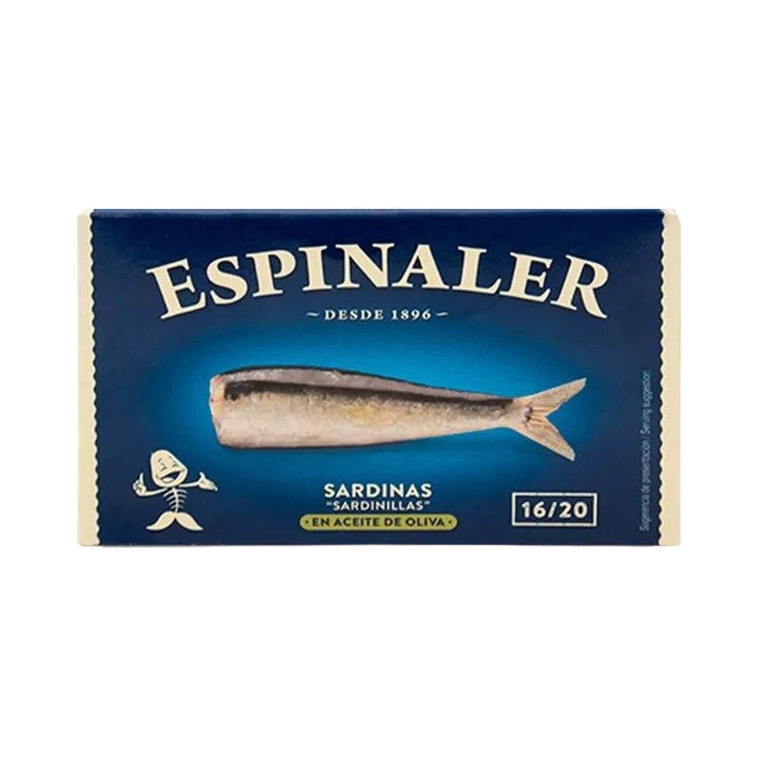 Sardina Aceite Oliva 16/20 Uds