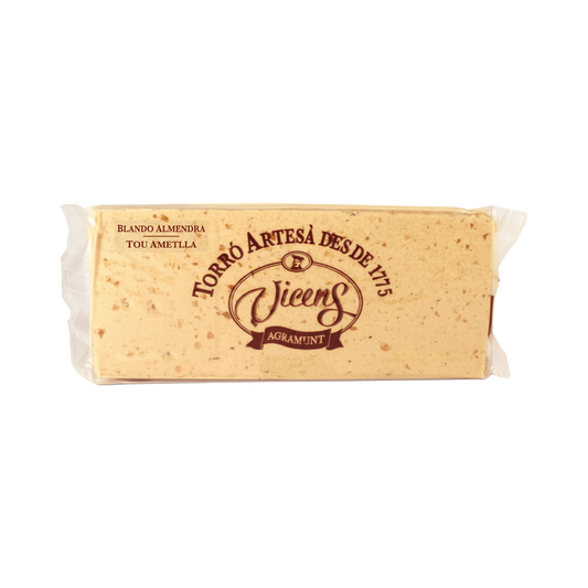 Turrón Blando Almendra BIO