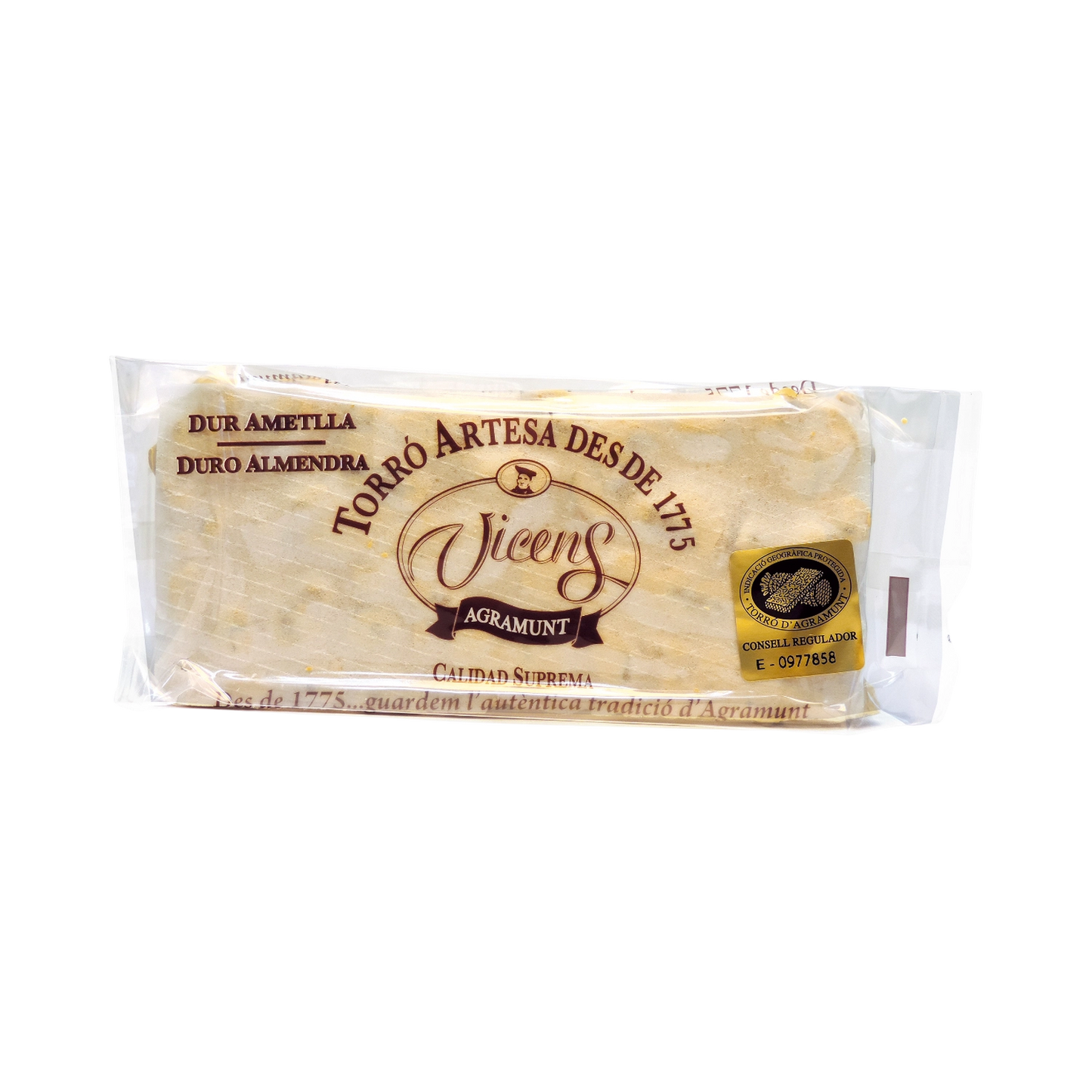 Turrón Duro Almendra BIO
