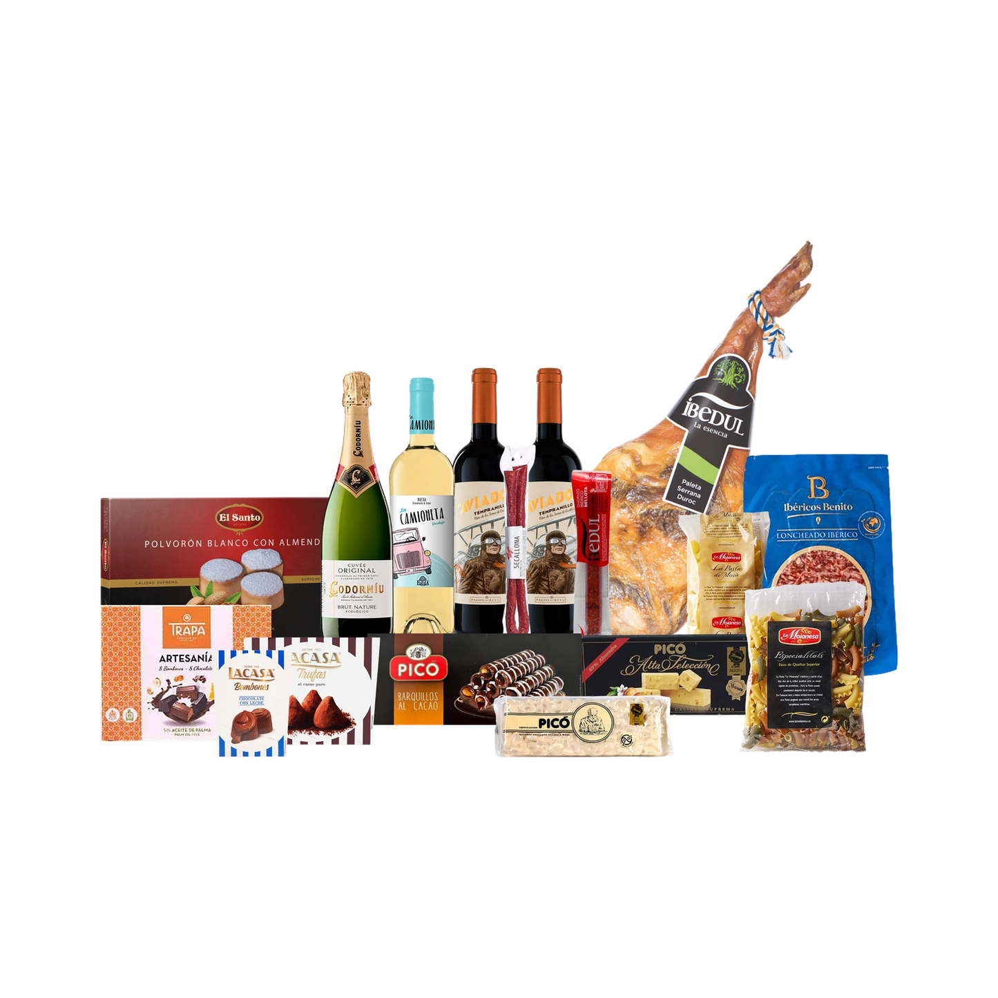 Lote de Navidad con Paleta Ibérica "Paletas del Caribe I"
