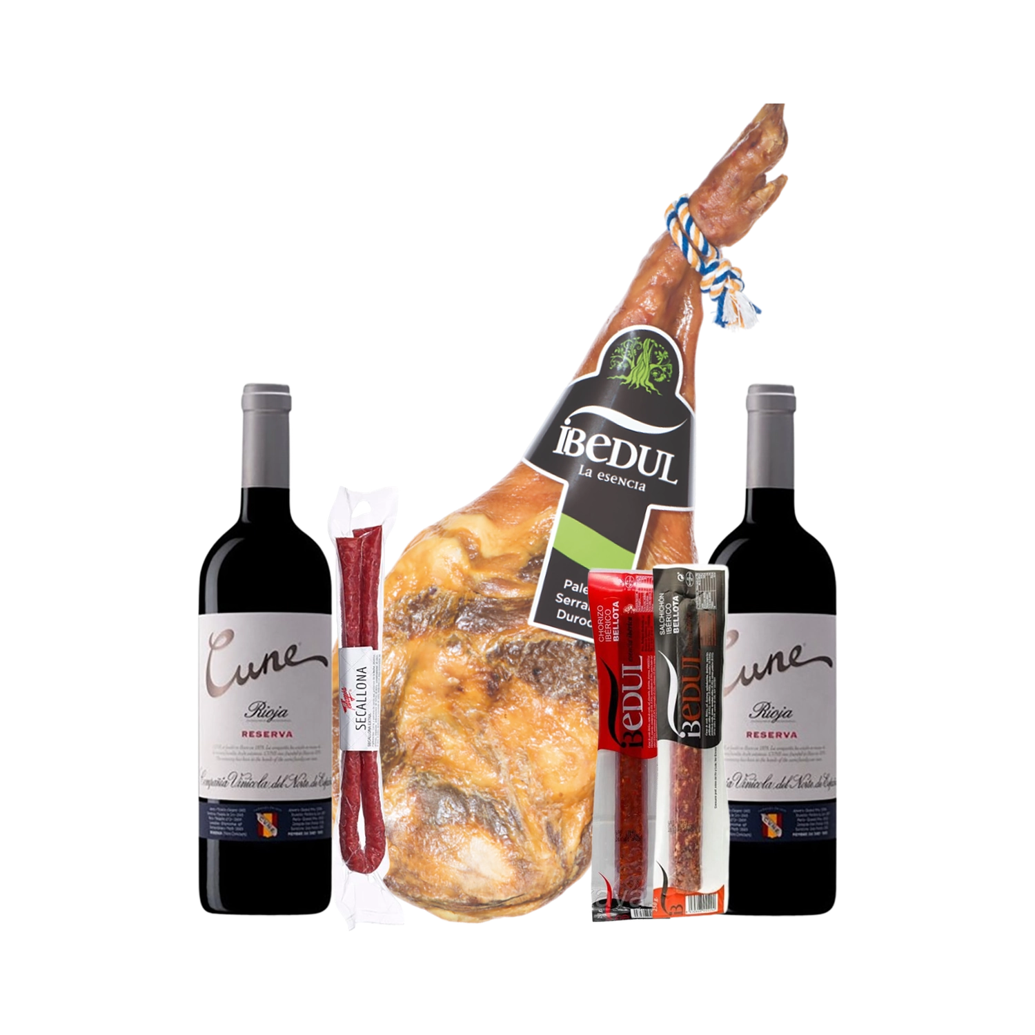 Lote de Navidad con Paleta Curada "Cómo entrenar a tu jamón"