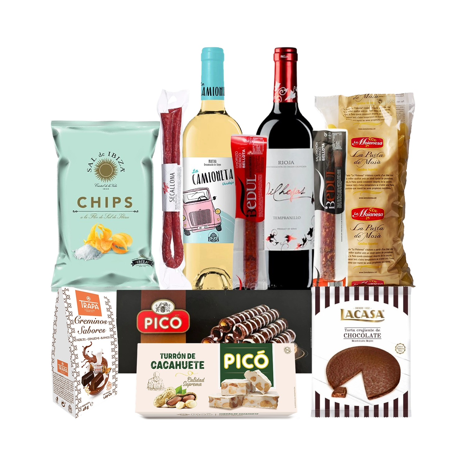 Lote de Navidad con Ibéricos "El silencio de los ibéricos"