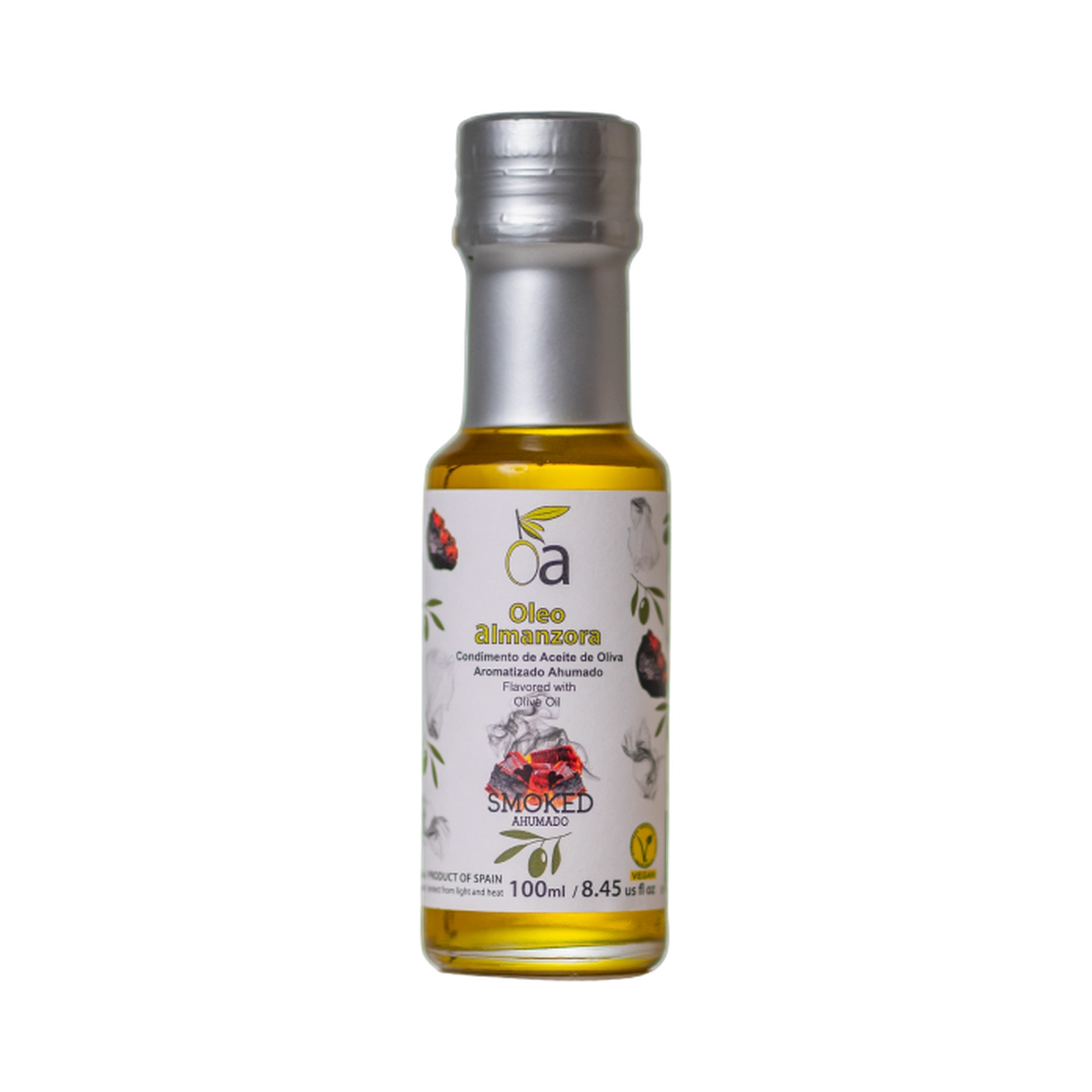 Condimento de Aceite de Oliva AHUMADO