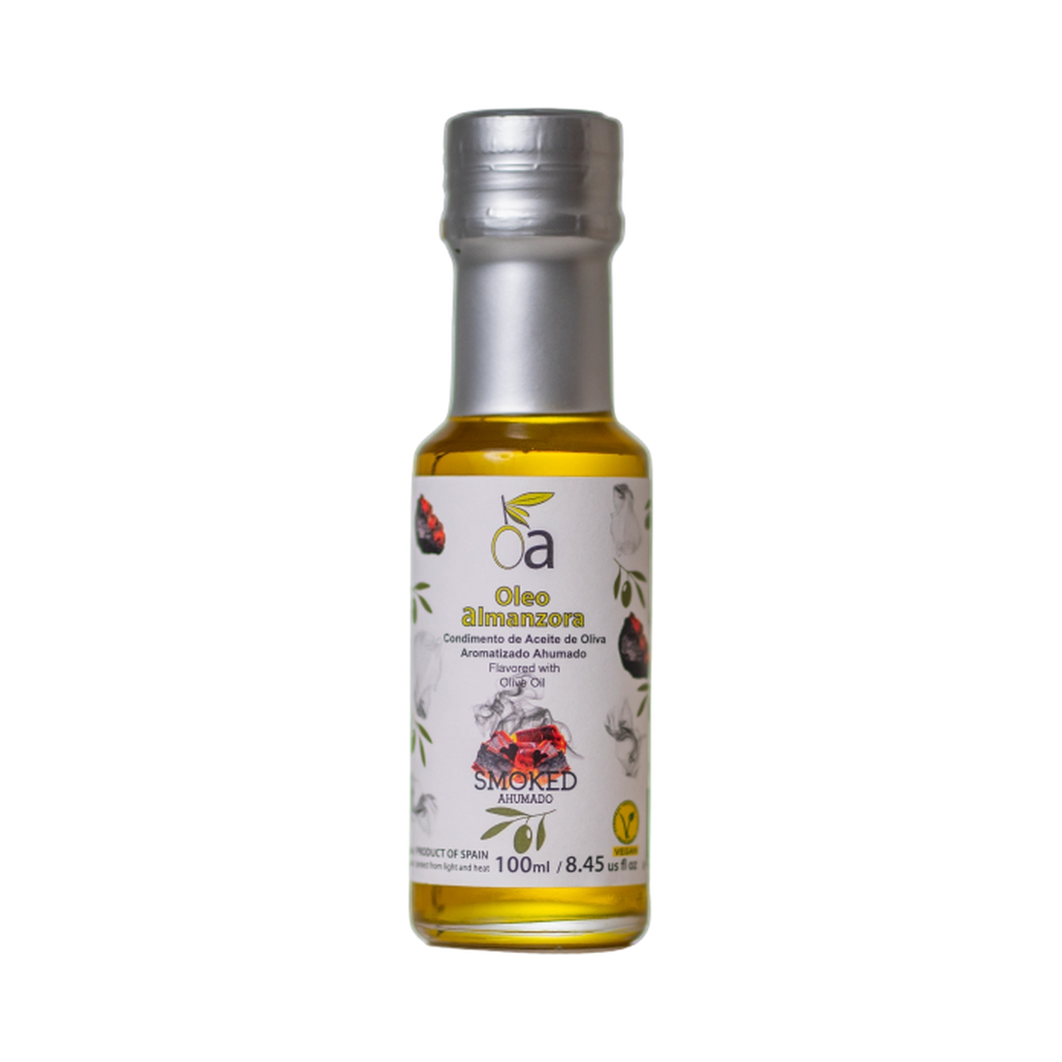 Condimento de Aceite de Oliva AHUMADO