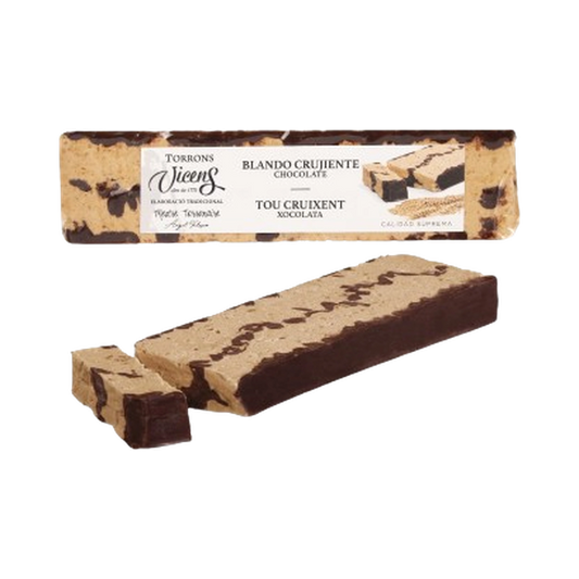 Turrón Blando Crujiente Chocolate
