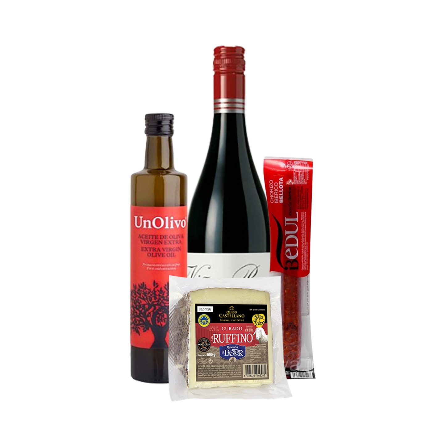 Lote de Navidad con Ibéricos y queso "Bailando con lomos"