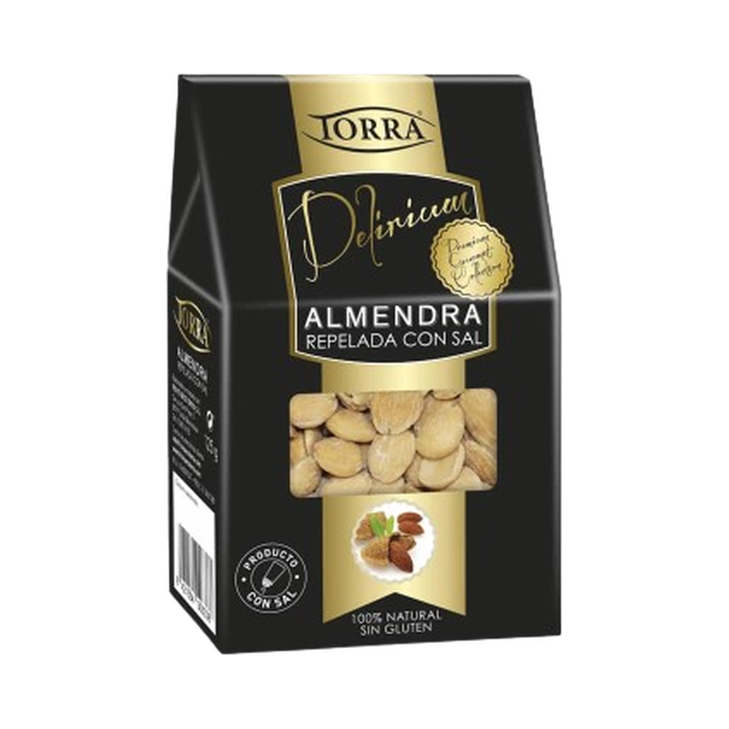 Almendra Repelada con Sal