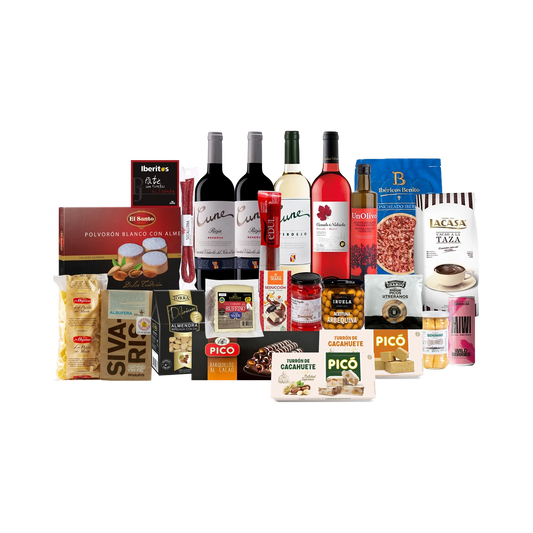 Lote de Navidad con Ibéricos, Quesos y Dulces "Armageturrón"