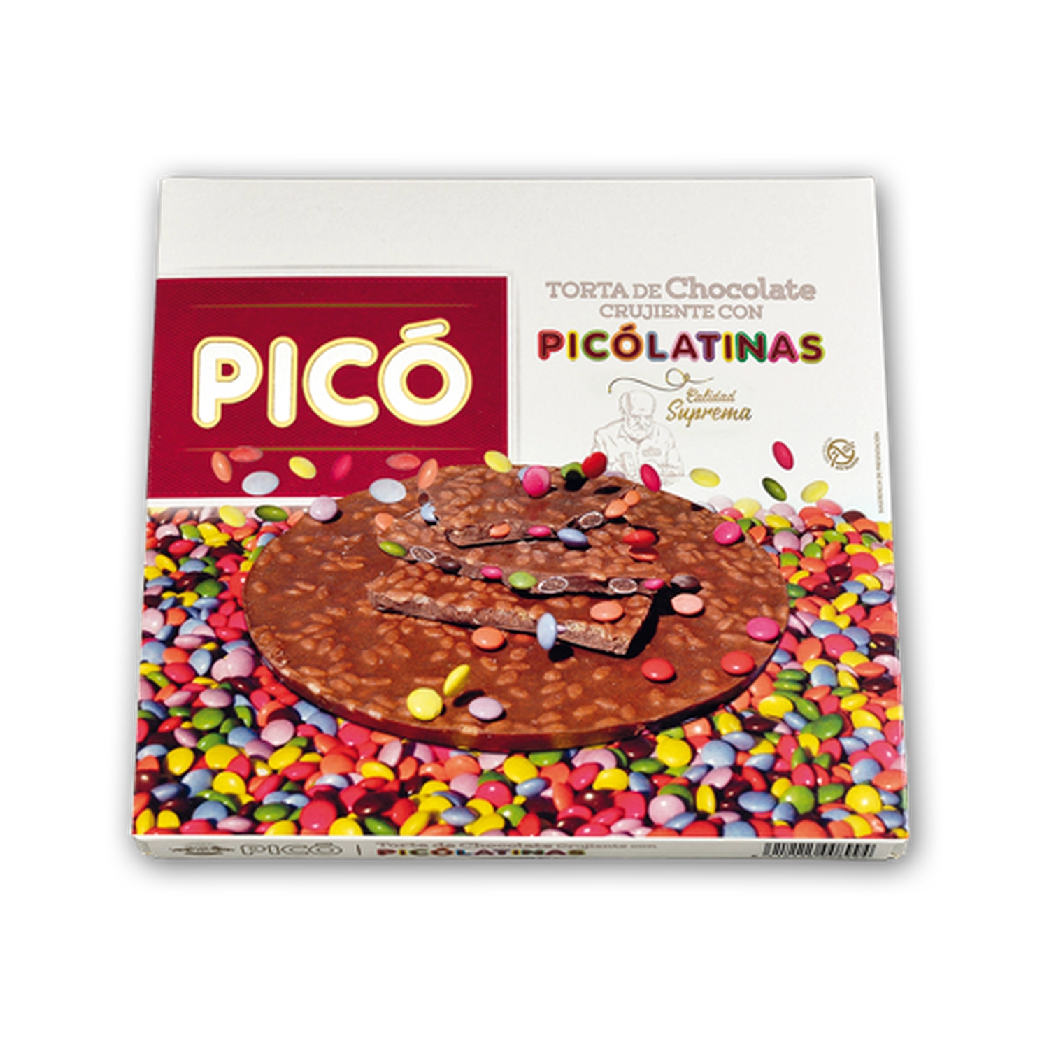 Turrón Torta Picolatinas "Calidad Suprema"