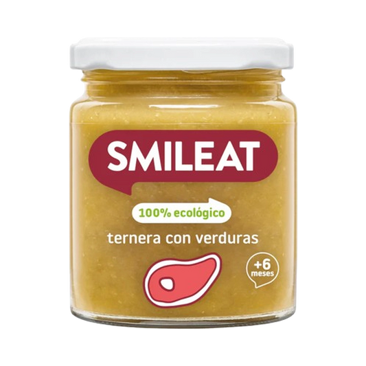 Tarrito de ternera con verduras