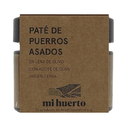 Paté de Puerro Asadas en Leña de Olivo