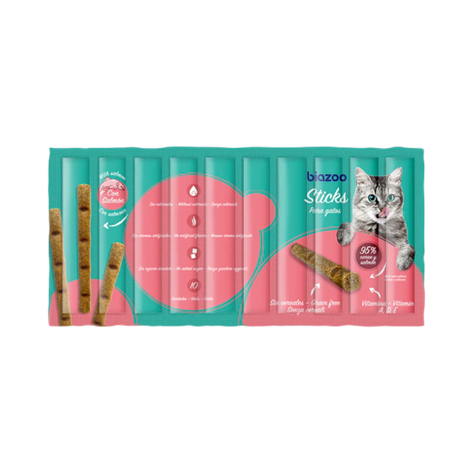 Sticks para gatos 95% carne