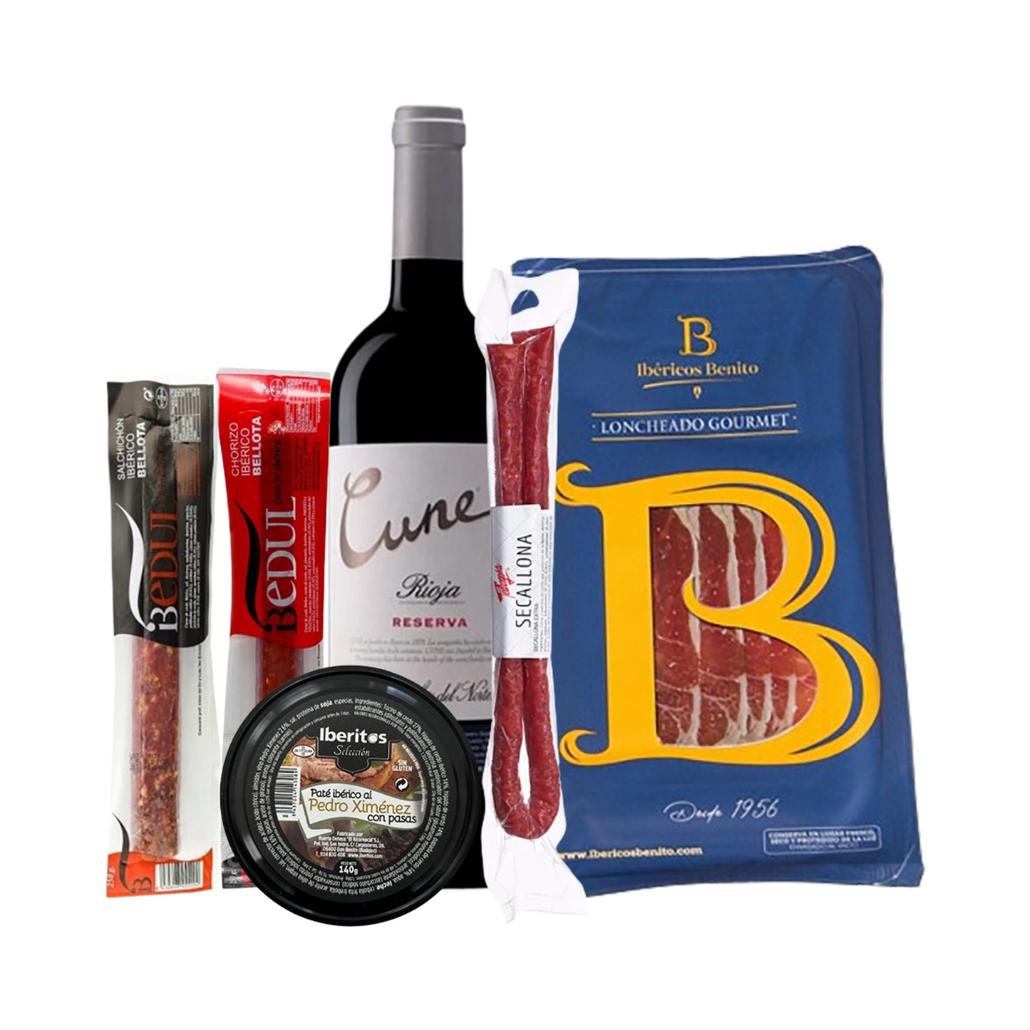 Lote de Navidad con Ibéricos "Capitán Ibérica"