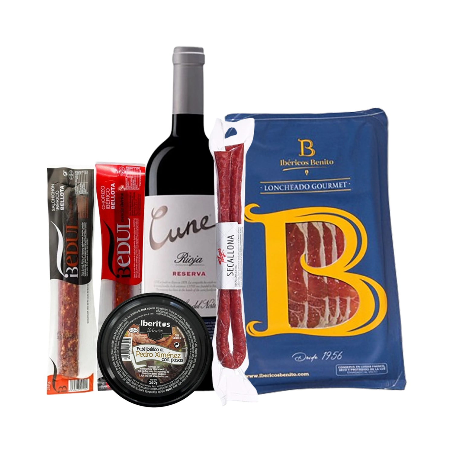 Lote de Navidad con Ibéricos "Capitán Ibérica"
