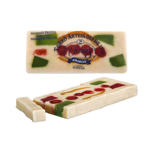 Turrón Mazapán Con Frutas