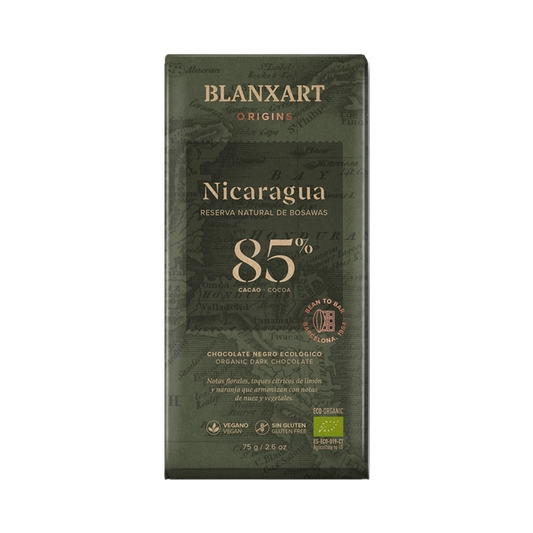 Chocolate Negro 85% Nicaragua con flor de sal ECO
