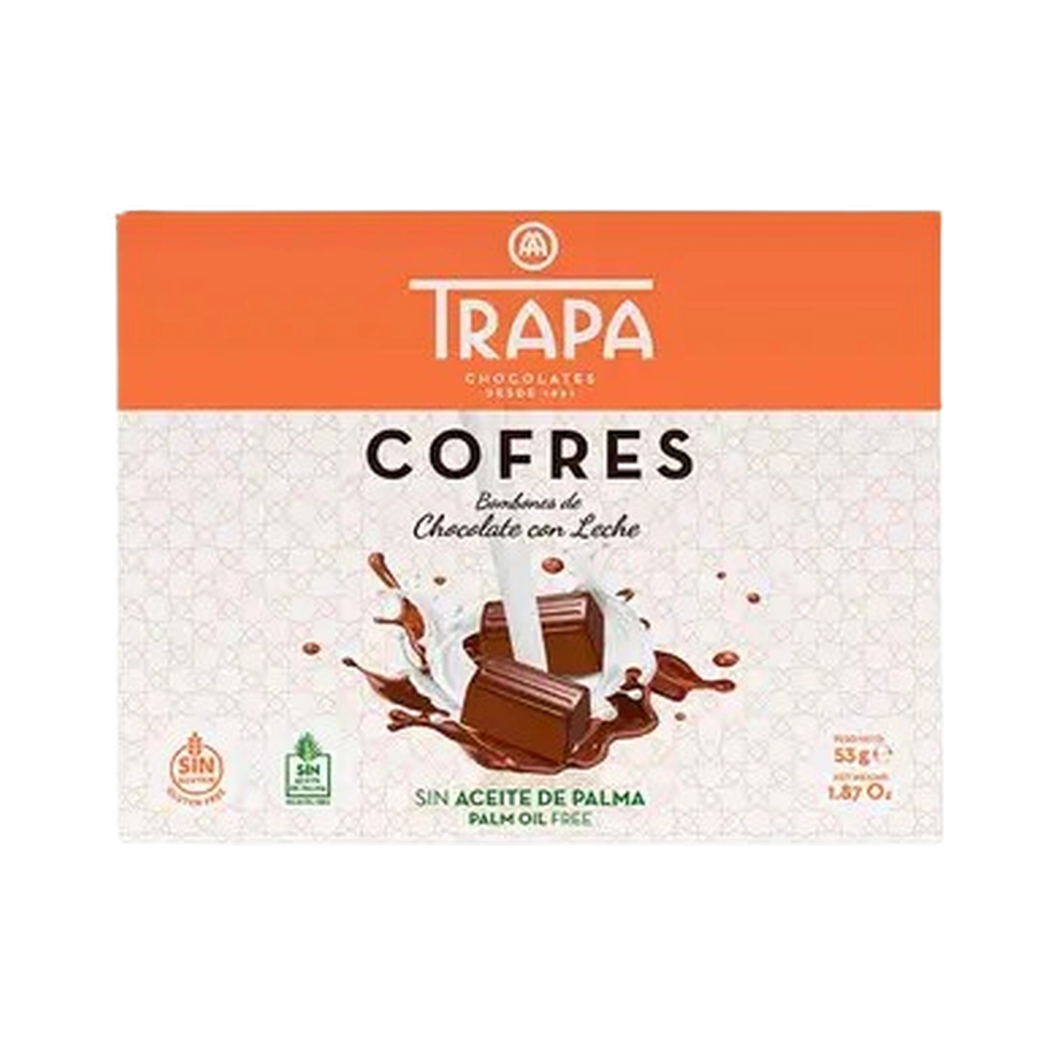 Cofre Bombones Chocolate con Leche