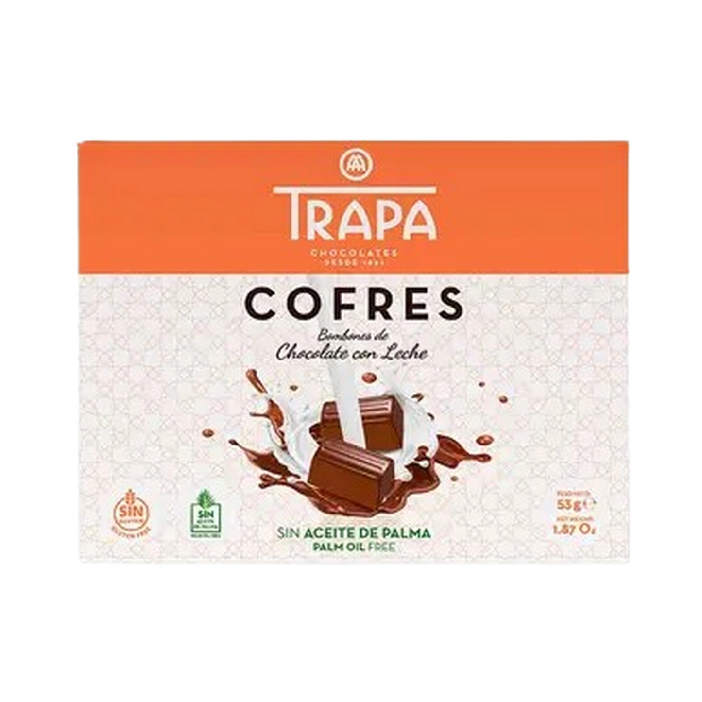 Cofre Bombones Chocolate con Leche