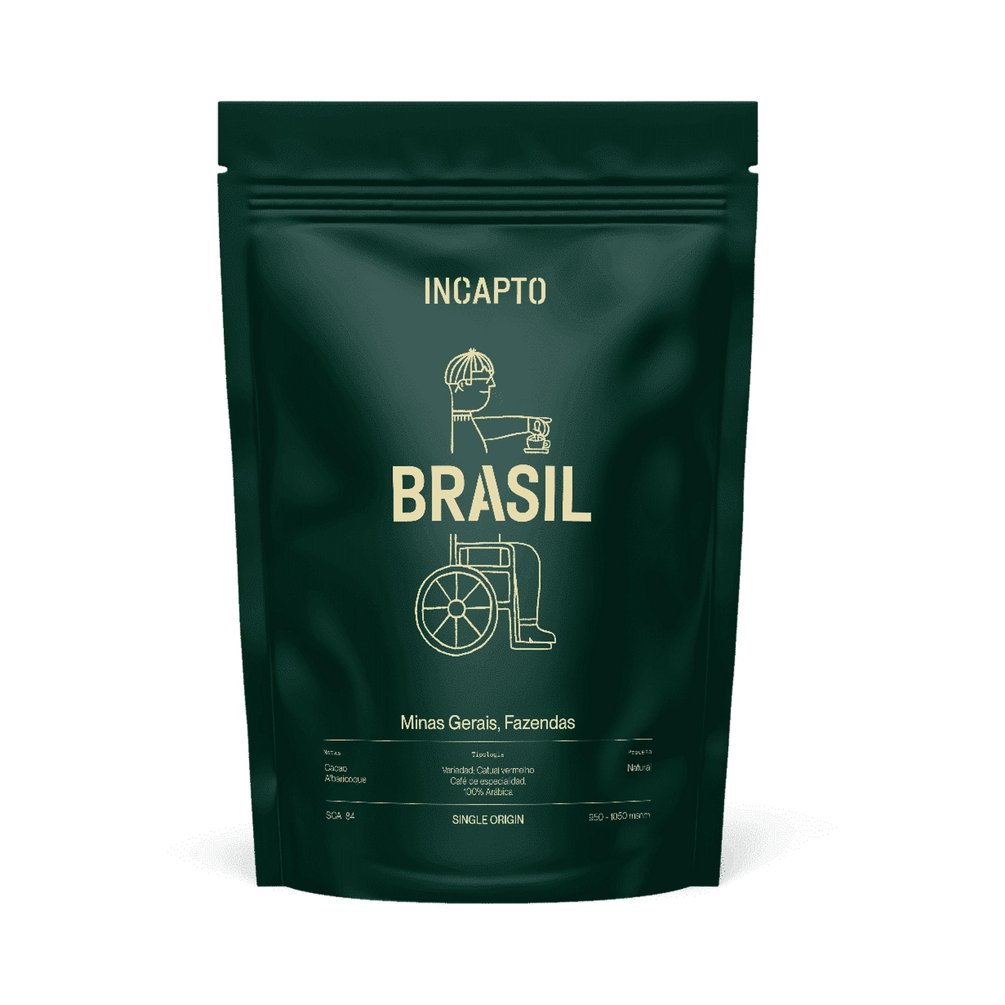 Café de Brasil en grano