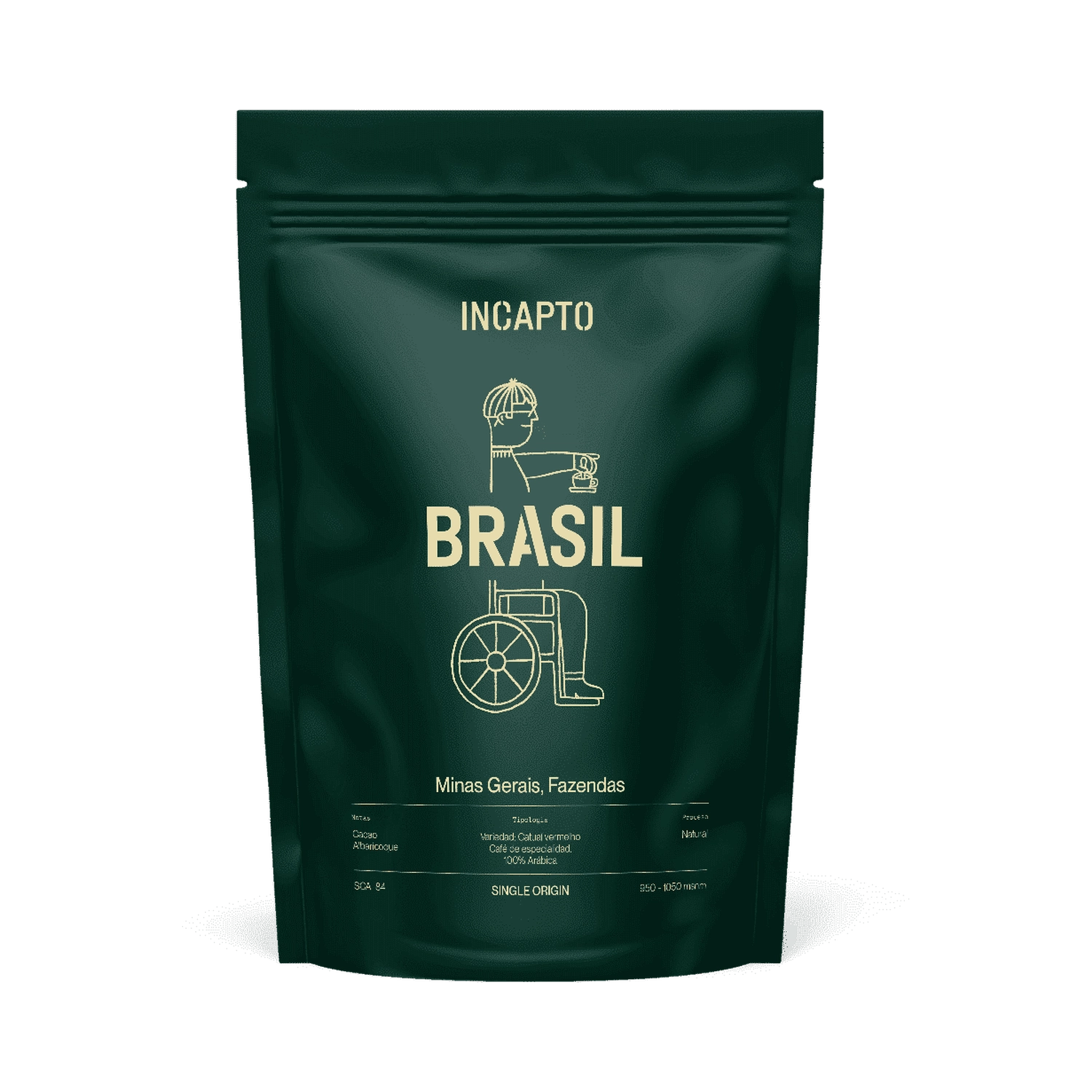 Café de Brasil en grano