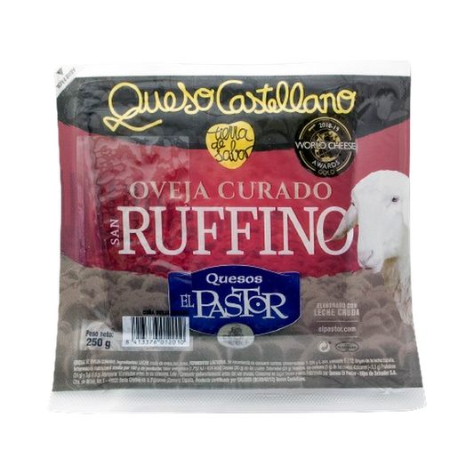 Cuña queso Oveja curado tradicional San Rufino