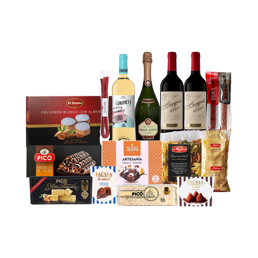 Lote de Navidad con Ibéricos y dulces "El indomable Will Ham-ting"