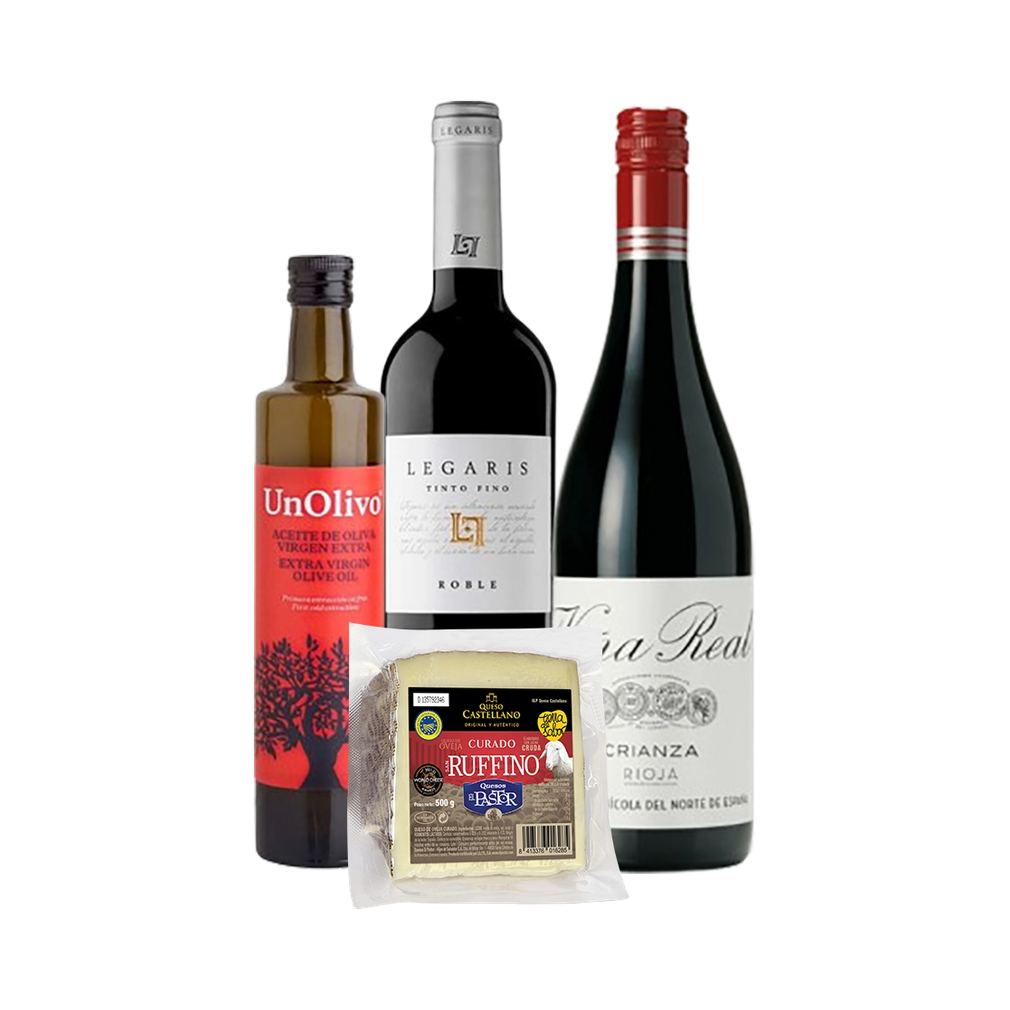 Lote de Navidad con Queso "El bueno, el queso y el malo"