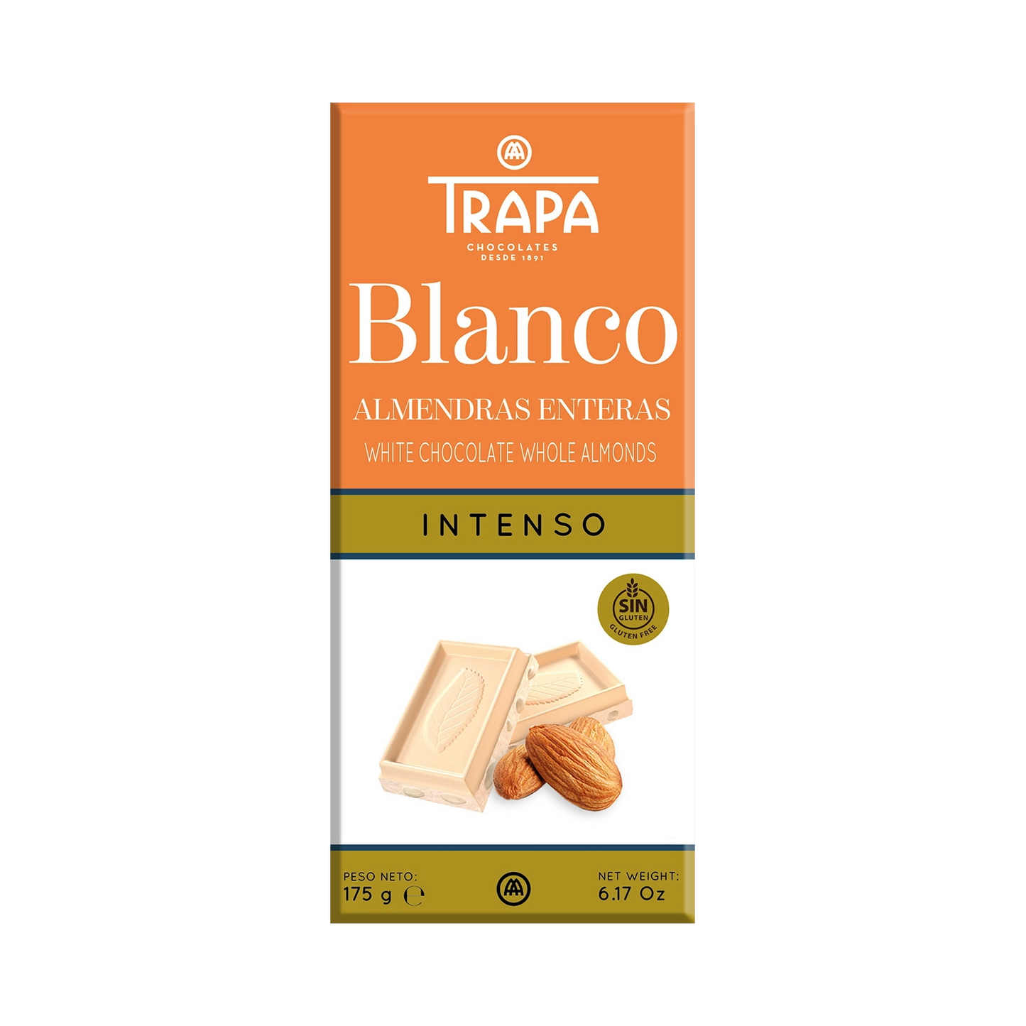 Chocolate Intenso Blanco Almendra